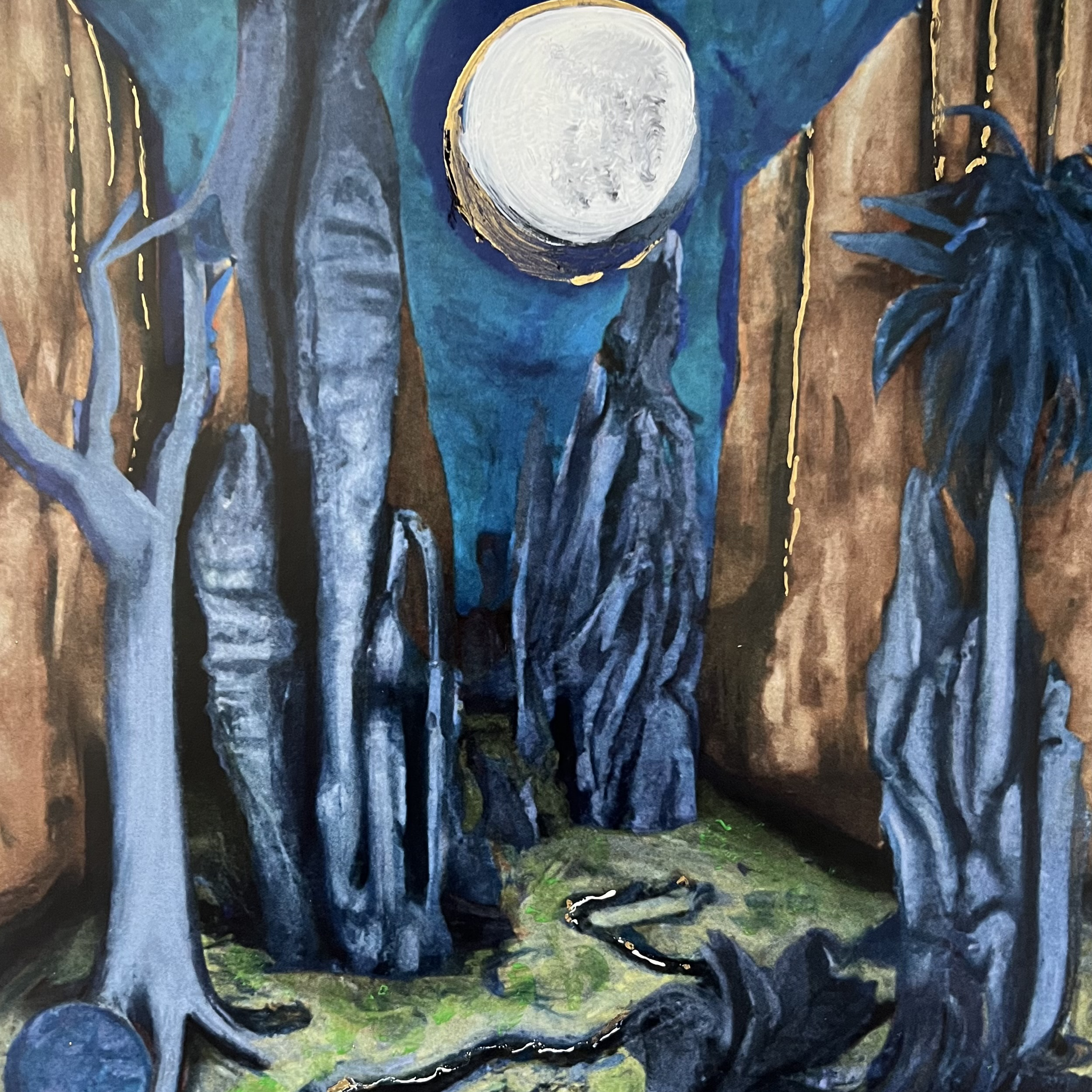 Laura Largillier & Marcus Rossknecht — Moonburn cover artwork